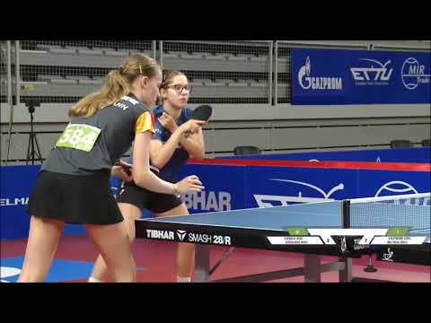 KAUFMANN Annett/MEI ROSU Bianca - IVANOVA Anastasiia/TEREKHOVA Zlata (EYC 2021)