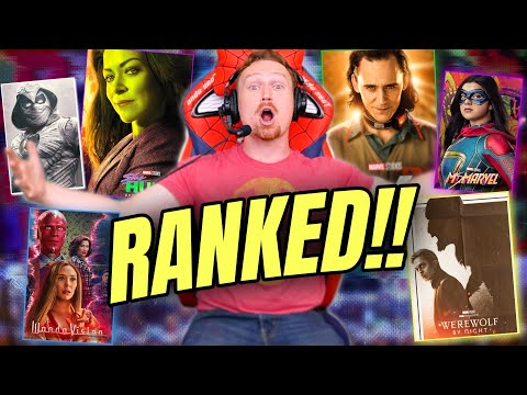 All Marvel Disney Plus Shows RANKED! (She-Hulk & Werewolf By Night Included)