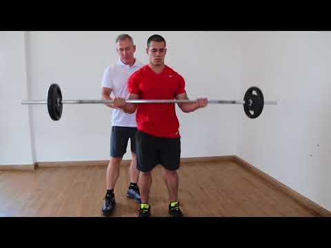 Biceps Curl Exercise