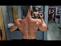 Physique update resting for 3 straight days posing/flexing after back workout