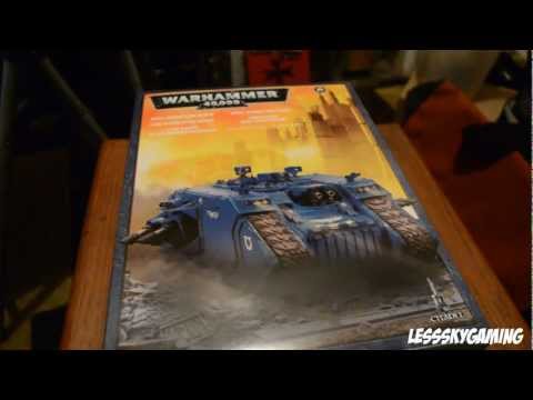 Warhammer40K: Land Raider Unboxing