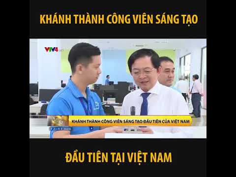 Lễ khai trương Công viên Sáng tạo TMA trên Bản tin tiếng Việt 12h VTV4 - 27/9/2020