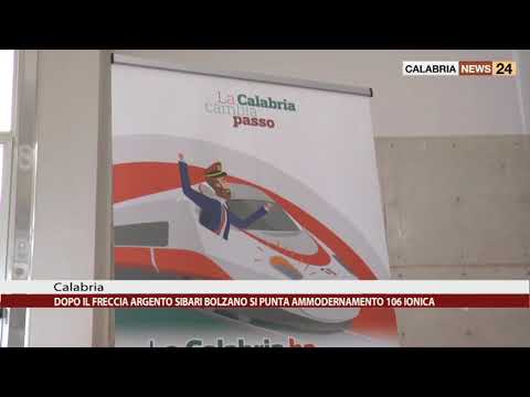 CALABRIA: DOPO IL FRECCIA ARGENTO SIBARI BOLZANO SI PUNTA AMMODERNAMENTO 106 IONICA