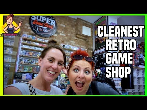 *AMAZZZZING* Retro Game Hunt at Super Game Shack