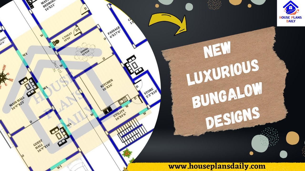 Modern Bungalow Designs | Double Storey House Maps