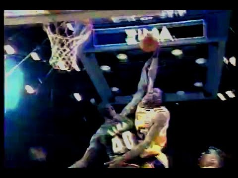 Eddie Jones - Sonics at Lakers - 3/19/96