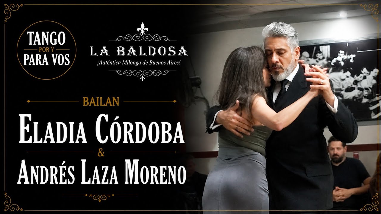 Amarras (D'Arienzo) Eladia Córdoba y Andrés Laza Moreno. Milonga La Baldosa 7ago26 (2/4)
