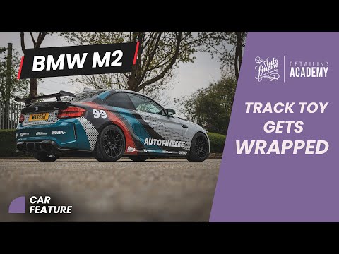 Auto Finesse BMW M2 Competition track toy gets wrapped & coated