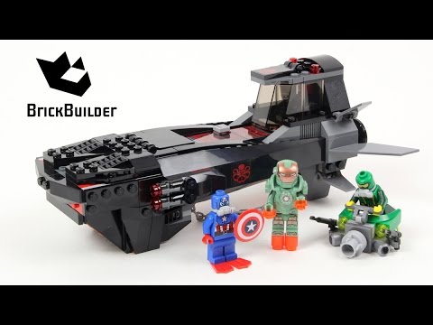 Vidéo LEGO Marvel 76048 : L'attaque en sous-marin d'Iron Skull