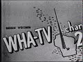 WHA TV 1954