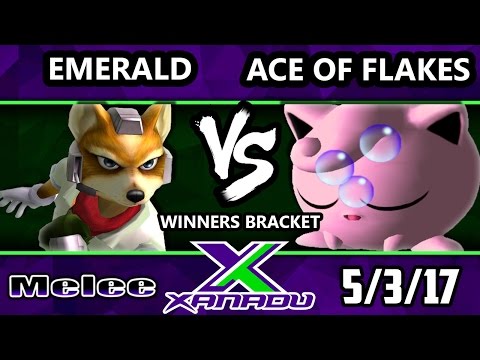 Xanadu 200 - Emerald (Fox) Vs. Ace of Flakes (Jigglypuff) SSBM Tournament - Smash Melee