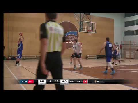 Skrót: PKO Bank Polski vs Destrier - II Liga Warszawa - 28.09 - Koszykarska Liga Biznesu