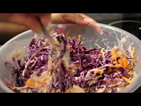How To Make Coleslaw With Grandma's Twist + Recipe ||The Real Heavenly Bites