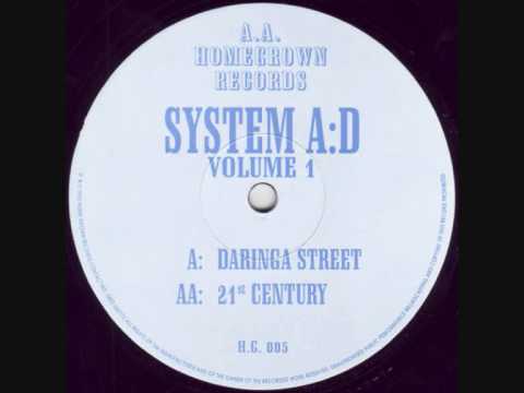 System A:D - Volume 1 - Daringa Street - Homegrown Records