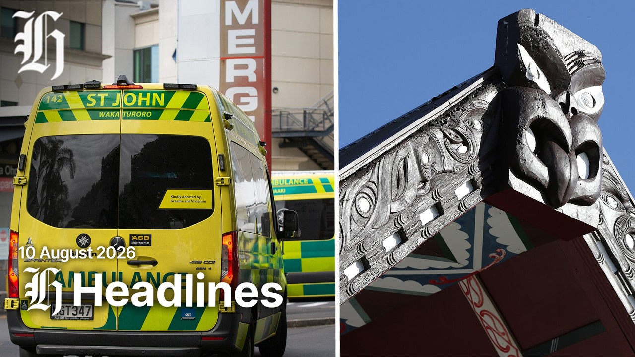 NZ Herald Afternoon Headlines | Monday, August 10, 2026