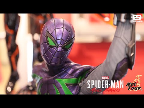 First Look!Hot Toys Marvel's Spider-Man: Miles Morales Purple Reign Suit