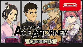Nintendo The Great Ace Attorney - Announcement Trailer - Nintendo Switch anuncio