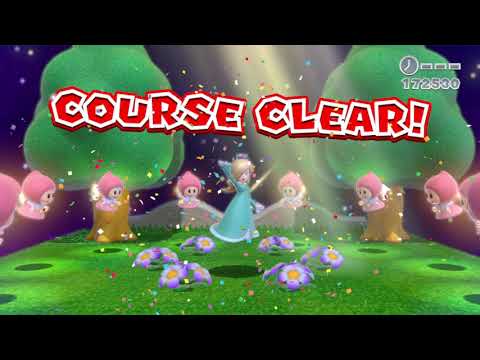 Super Mario 3D World (Wii U) Walkthrough part 33: Mystery House Marathon