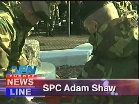 AFN Europe News Line with SSG Rob Gwin from 2003 1002