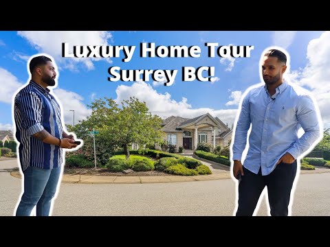 Luxury Mega Mansion Surrey BC Home Tour