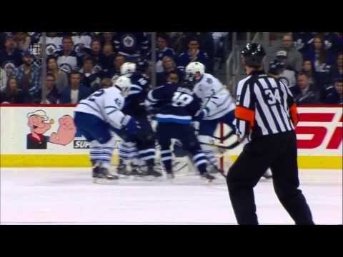 NHL Leafs vs Jets 5th goal of the game January 25th, 2014
