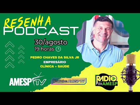 PODCAST RESENHA COM PEDRO CHAVES