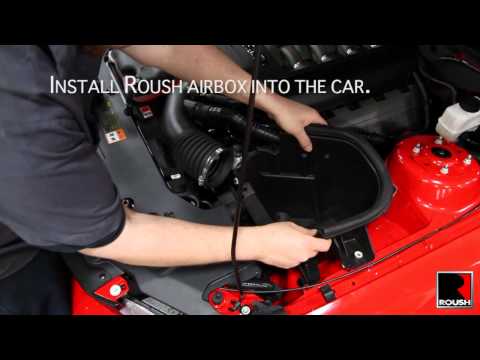 Mustang Cold Air Intake Install Video for 2010+ by ROUSH Performance