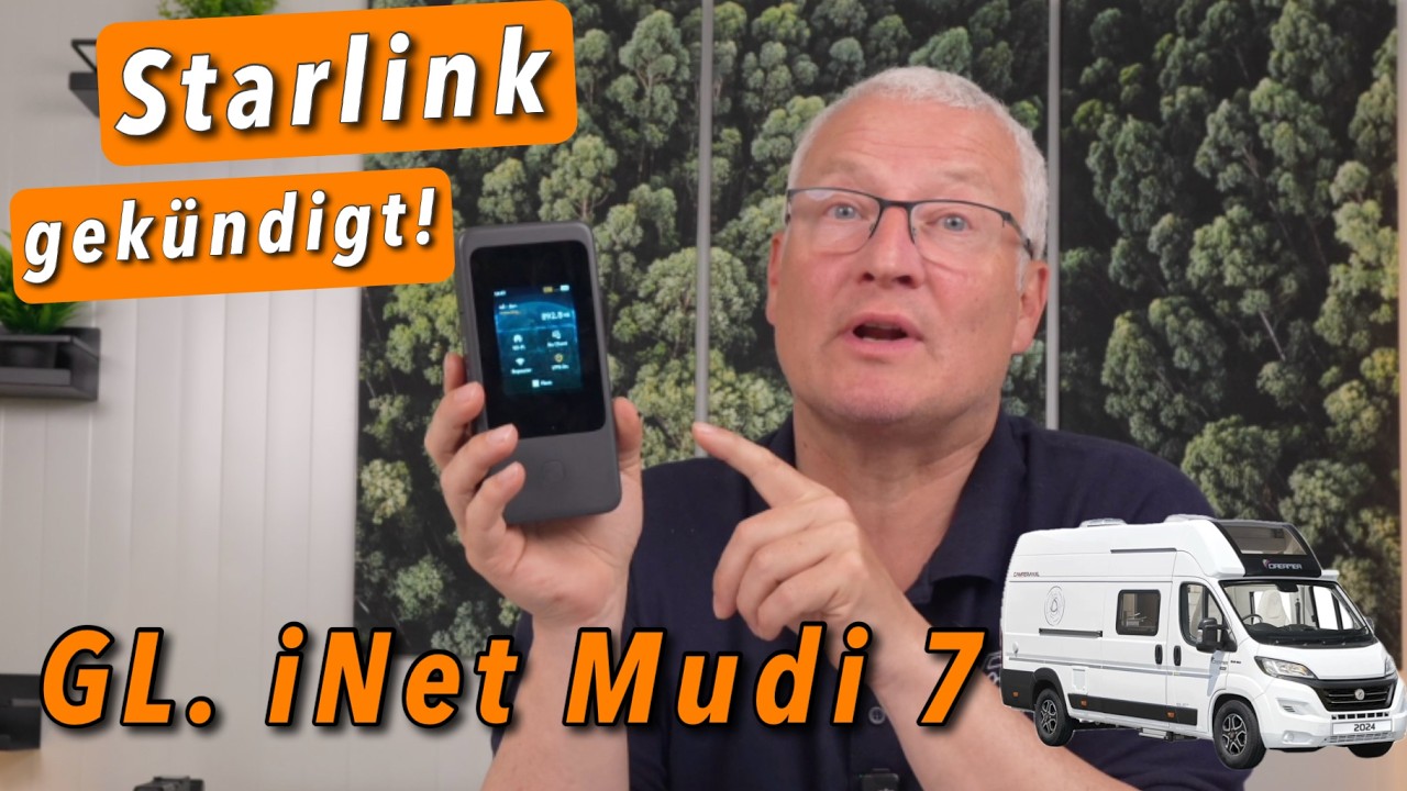 Starlink gekündigt: Ist der GL.iNet MUDI 7 der spannendste Reise-Router 2026?
