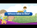 [Possessive] Whose bike is this? - Easy Dialogue - Role Play