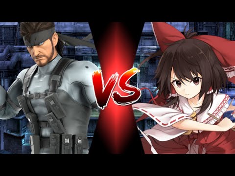 Metal Gear Solid Codec Call - Solid Snake vs Reimu Hakurei