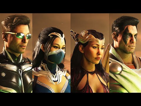 Mortal Kombat 1 - Ending the Game with Every Character | Final Interactions with Liu Kang