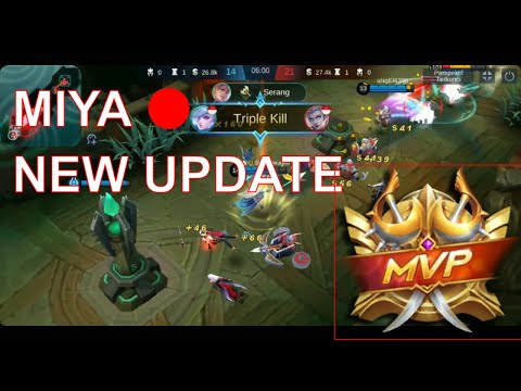 MIYA Still the Best | SAVAGE + MANIAC!!! | MPV  100 % - TUTORIAL MIYA MOBILE LEGENDS