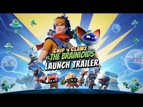 Chip 'n Clawz vs. The Brainioids | Launch Trailer thumbnail