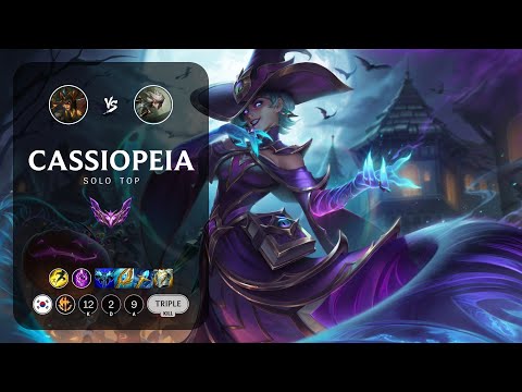 Cassiopeia Top vs Camille - KR Master Patch 13.23