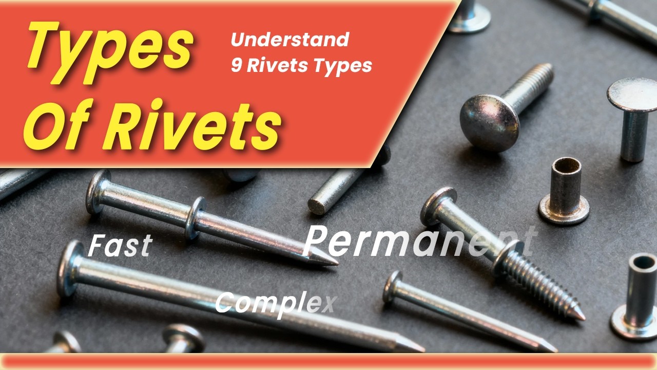 Understand 9 Rivets Types | Fasteners 101