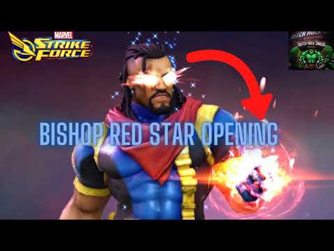 Red Star opening for Bishop. I strike gold twice on 6. Is it someone good?  -Marvel Strike Force