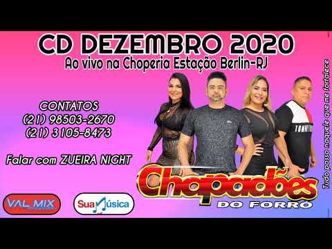 Chapadões do Forró CD DEZEMBRO 2020 ao vivo na Choperia Estação Berlin-RJ@ValMixDivulgações