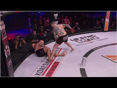Video: Bellator 217: James Gallagher secures submission win over Steven Graham
