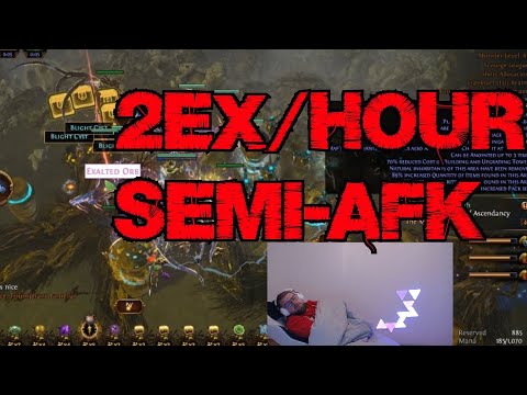 [POE 3.16] Make 2EX/hour with SEMI-AFK blighted maps
