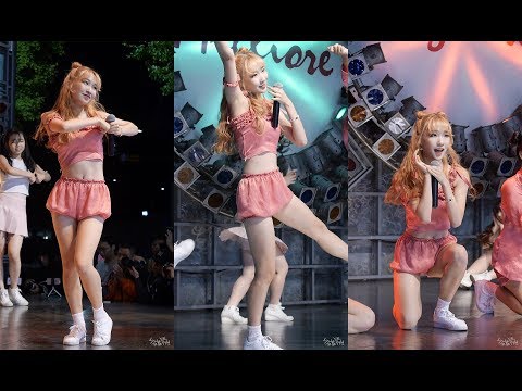 171022 홀릭스 (Holics) - Funky Dunky (민아) 직캠 by 수원촌놈 [동대문밀리오레 신발콘서트]
