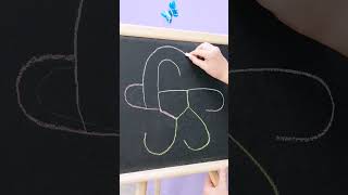 ❓NEW WAY TO DRAW A STAR? It's MAGICAL and EASY! ⭐🪄 #shorts #kids