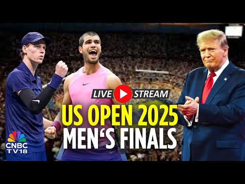 Carlos Alcaraz vs Jannik Sinner LIVE: President Trump Watches US Open Men's Final LIVE | N18G