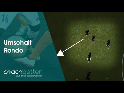Neue Fußballübung ⚽ | Umschalt rondo | coachbetter