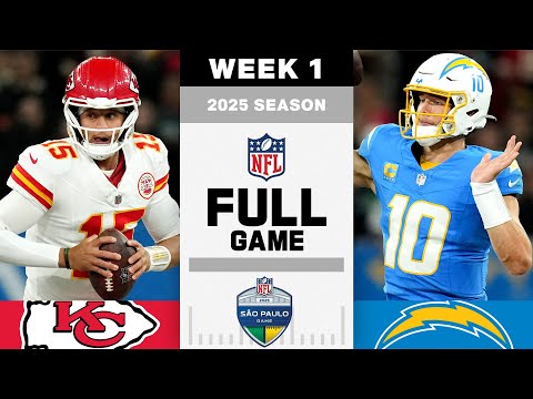 Kansas City Chiefs vs. Los Angeles Chargers FULL GAME | NFL 2025 Season Week 1