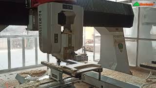 Máy Cnc 3D 5 Trục Woodmaster Gia công mọi công đoạn Bàn Ghế ( Cắt - Phay - Khoan đa hướng )