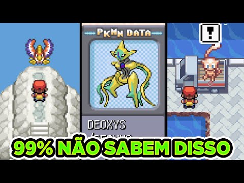 A Maioria dos Jogadores de Pokémon Fire Red Não Sabem Disso - 20 Curiosidades de Pokémon Fire Red