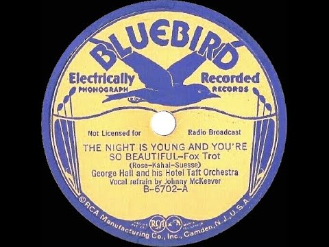 1937 HITS ARCHIVE: The Night Is Young And You’re So Beautiful - George Hall (Johnny McKeever, vocal)