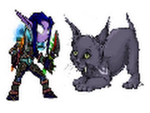 World of Warcraft PvP/PvE - 2v2 Feral Druid/Subtlety Rogue vs. Unholy DK/Resto Druid