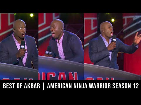 Best of Akbar Gbajabiamila | American Ninja Warrior Season 12