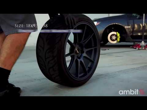 2018 Subaru STi 6 Pot Brembo with 18x9.5 +38 RS18 Wheels Setup Fitment